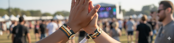 Festival wristband design